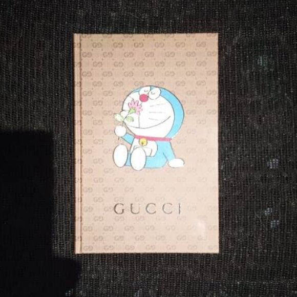NEW Gucci x Doraemon Collab Japan Exclusive Hard Cover A5 Notebook - Picture 1 of 9
